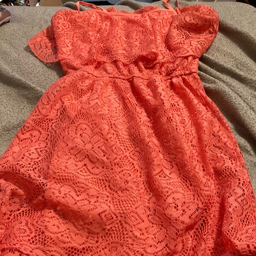 Bailey blue pink dress